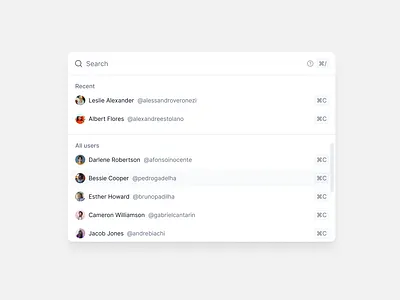 User Search